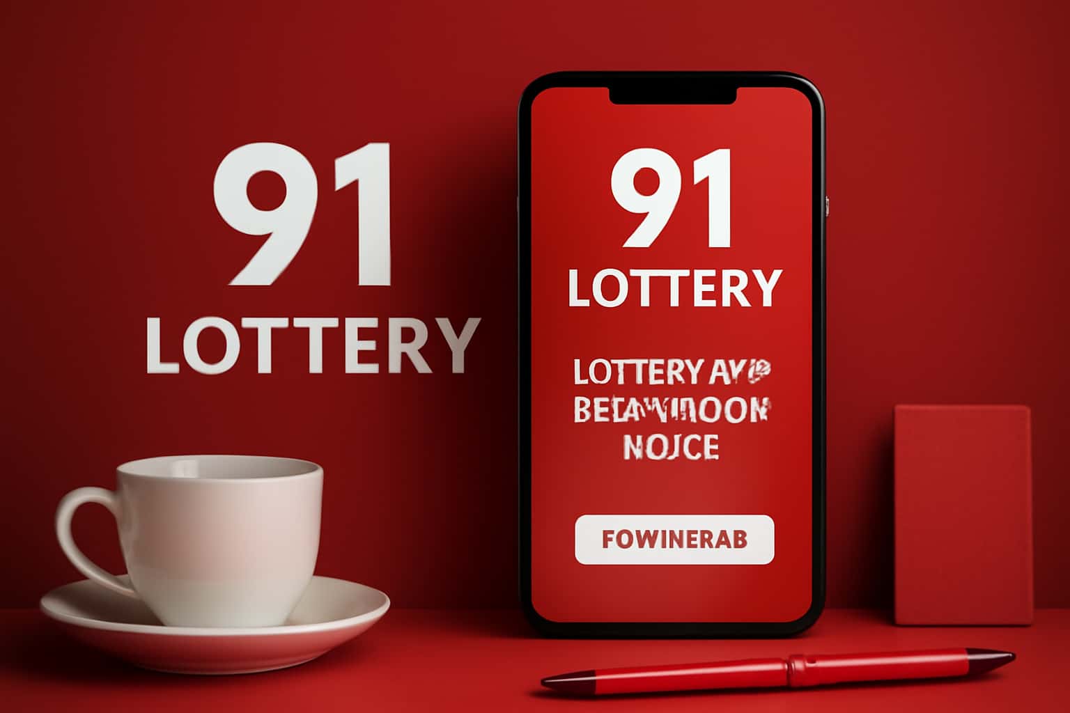 Informative graphic illustrating the 91 Lottery App Download Guide.
