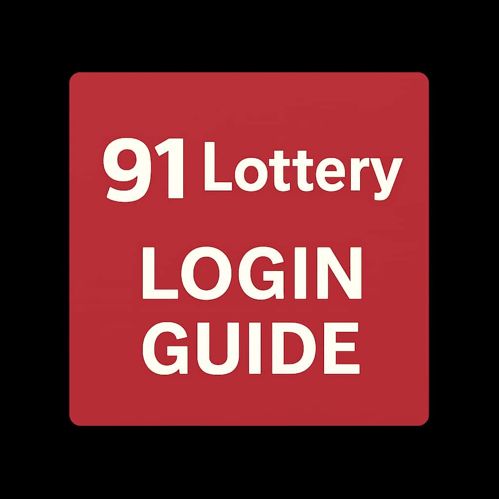 Icon representing the 91 Lottery Login Guide.