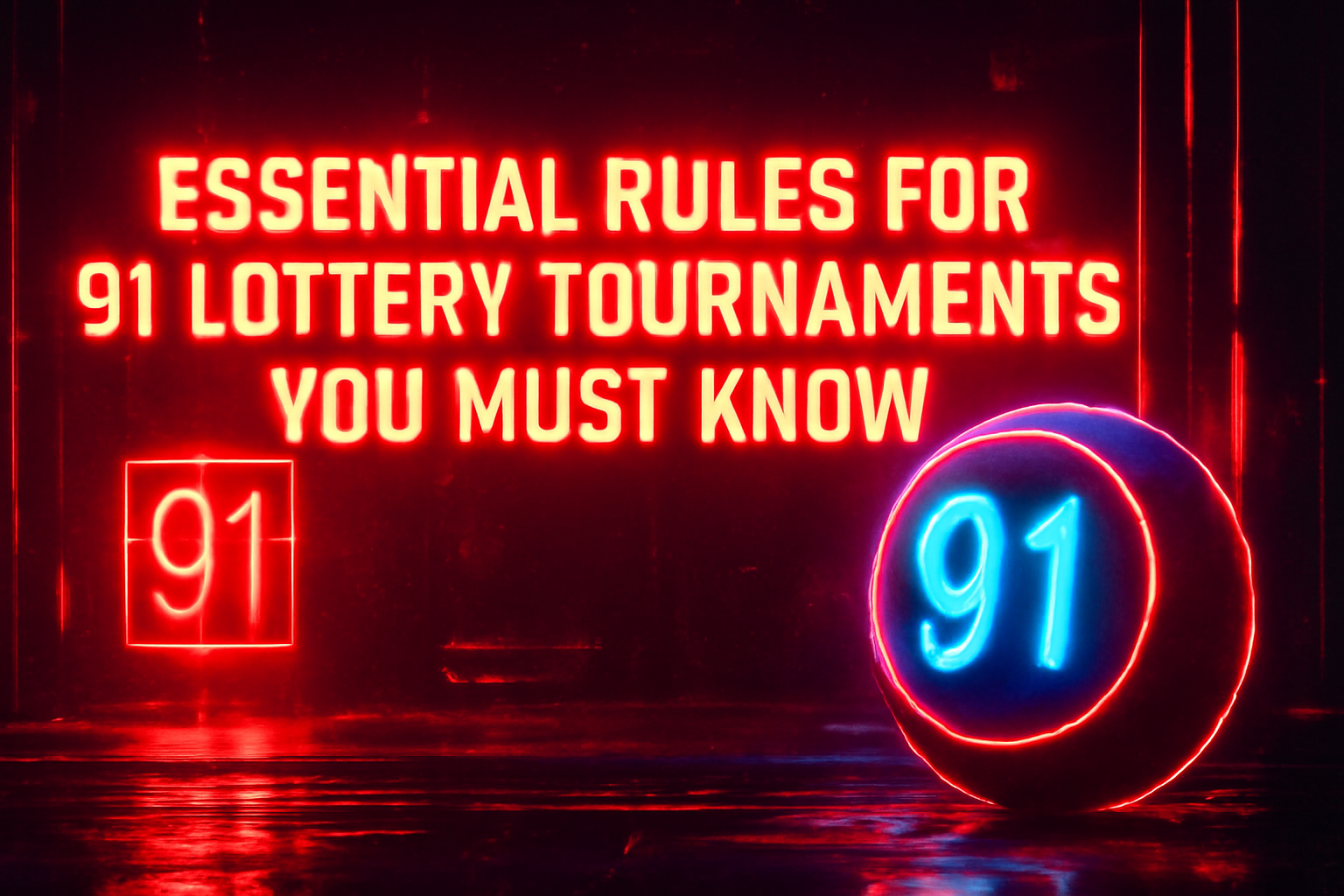 Informational depiction of the 91 Lottery Update Process, focusing on essential steps and tips.