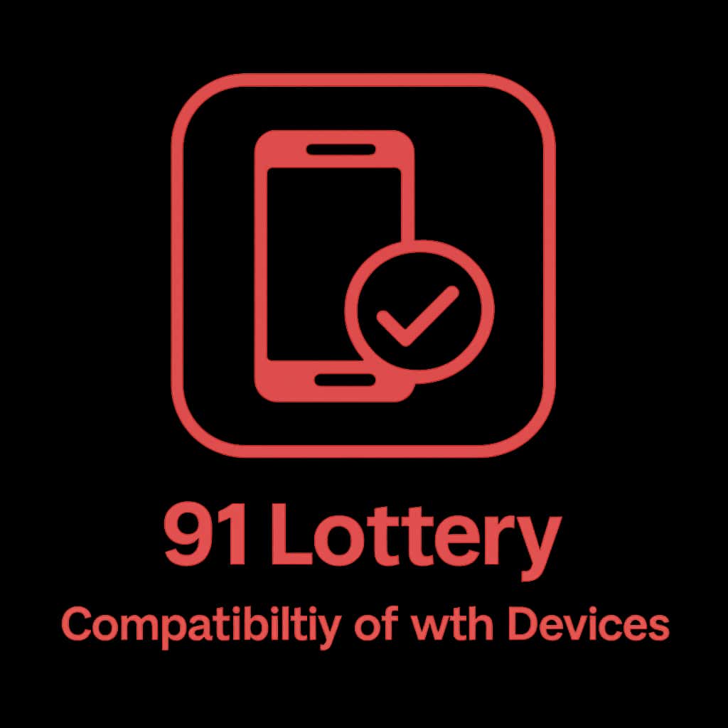 Icon representing compatibility of 91 Lottery with devices.